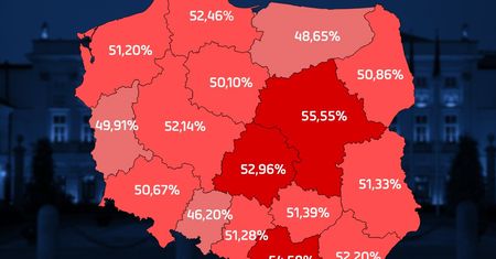 Wybory prezydenckie 2020. Zobacz, gdzie jest największa frekwencja