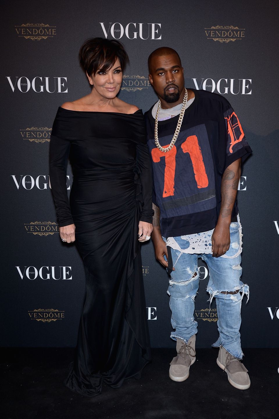 Kanye West i Kris Jenner