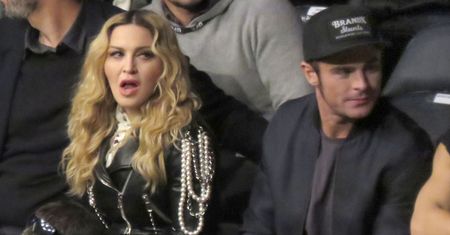 Madonna i Zac Efron razem na gali UFC w Nowym Jorku! (ZDJĘCIA)