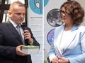 Polityk PiS wręczył kandydatce KO szalik Piasta. Oto co nagle zrobiła
