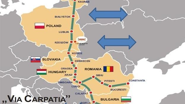 Tak ma przebiegać Via Carpatia