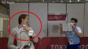 O tym wywiadzie mówi cały świat! Chodzi o napis na kartce