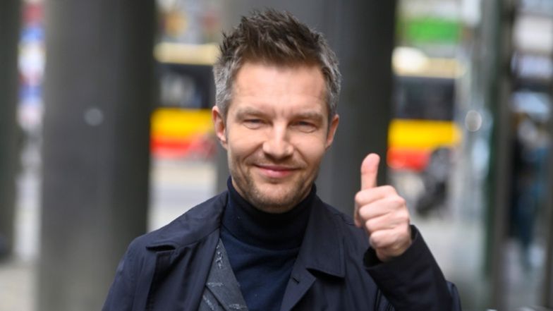 Adam Sztaba wybrał się na wakacje z żoną