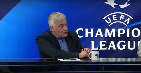Już w przerwie zmieniono komentatora. Pomylił mecz z wiecem politycznym