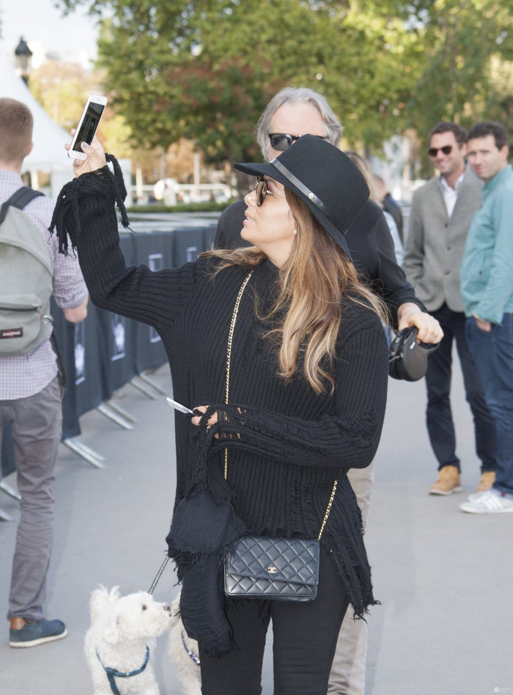 Eva Longoria na zakupach w Paryżu
