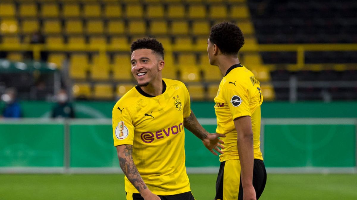 Zdjęcie okładkowe artykułu: Getty Images / Alexandre Simoes/Borussia Dortmund  / Na zdjęciu: Jadon Sancho