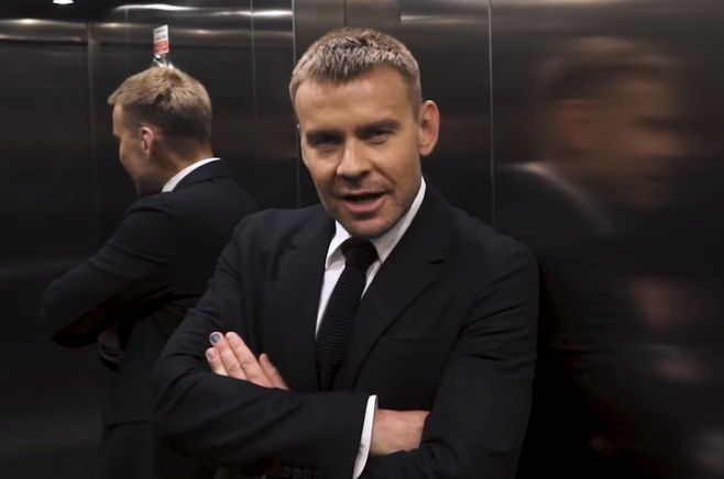 Dawid Woliński "rapuje"
