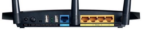 TP-Link TL-WDR4300 - złącza