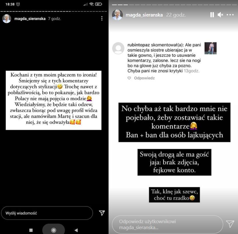 Marta z "Rolnika" została wystylizowana przez siostrę