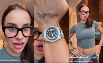 Fagata sprawiła sobie diamentowy zegarek za... 70 tysięcy złotych: "Kolejny Rolex. NAJWIĘKSZY, JAKI MAM"