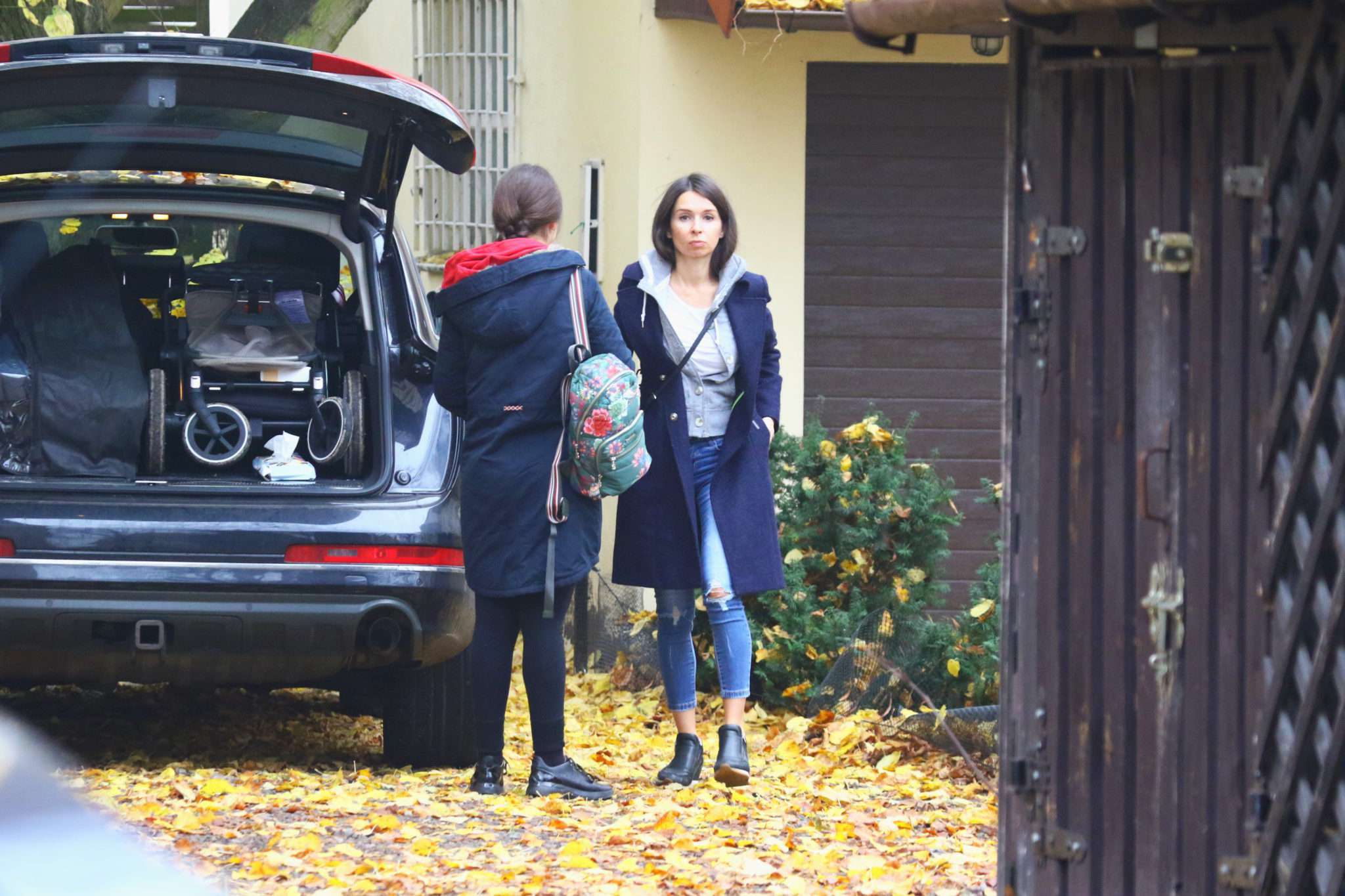 Marta Kaczyńska z dziećmi w podróży