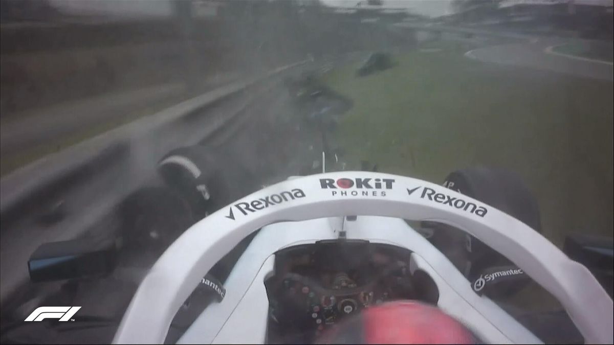 Zdjęcie okładkowe artykułu: Twitter / Formula 1 / Na zdjęciu: wypadek Roberta Kubicy