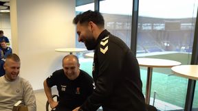 Świąteczna niespodzianka dla Goncalo Feio. Piłkarze ryknęli śmiechem [WIDEO]