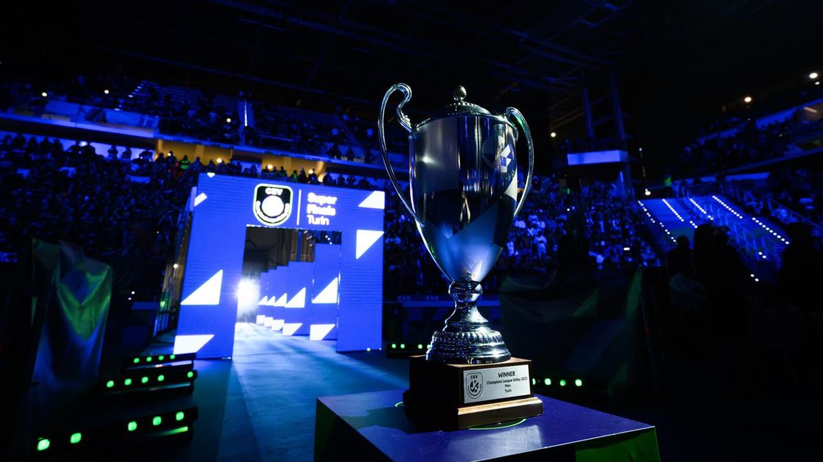 Materiały prasowe / CEV / Trofeum dla triumfatora Ligi Mistrzów