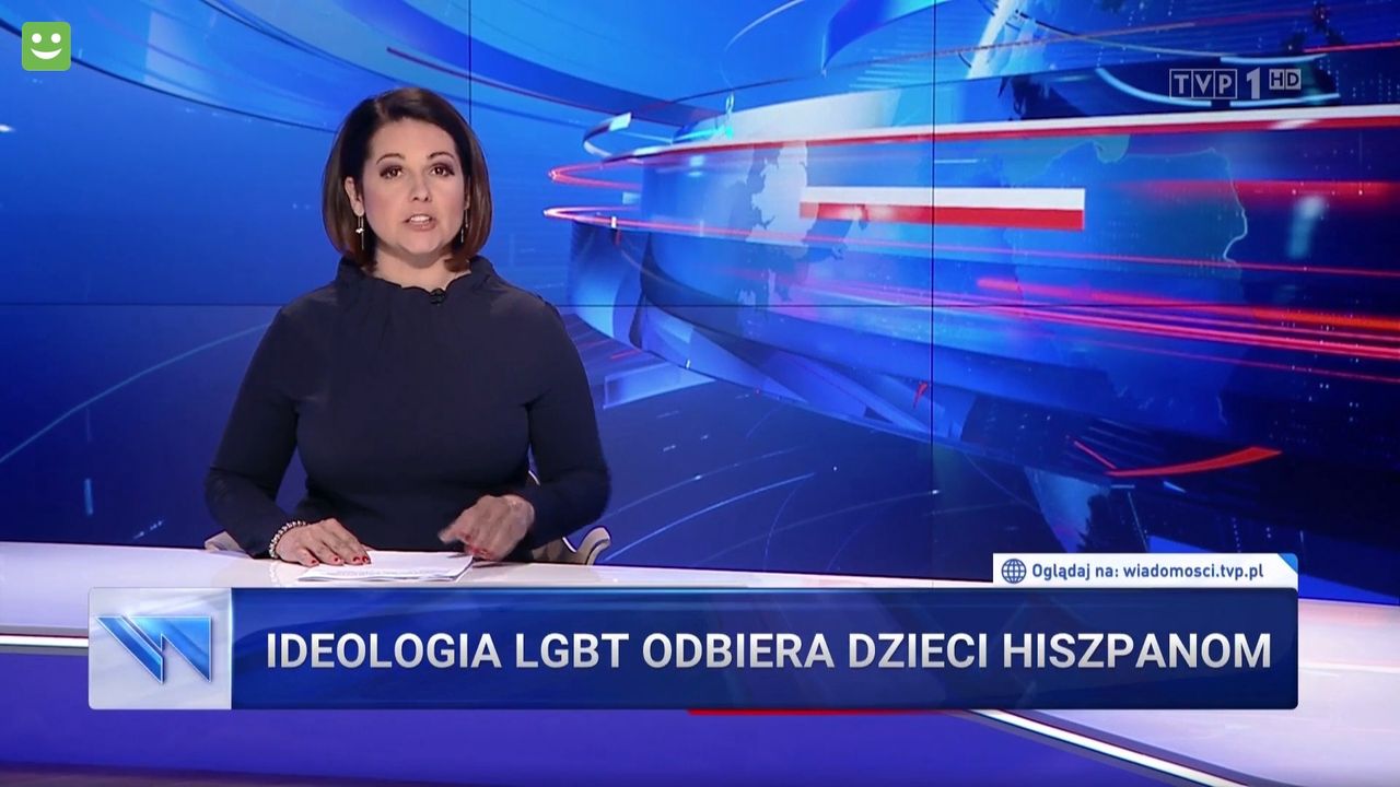 "Wiadomości" TVP ponownie o "ideologii LGBT". Uderzają w TVN. "Nie ustaje w atakach na Czarnka"