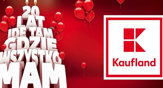 Kaufland obchodzi okrągłe urodziny kampanią „20 lat idę tam, gdzie wszystko mam"