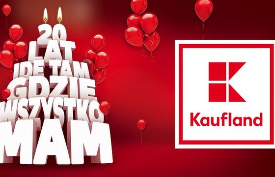Kaufland obchodzi okrągłe urodziny kampanią „20 lat idę tam, gdzie wszystko mam"