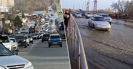 Uciekają z miasta. Tysiące samochodów na ulicach Orenburga