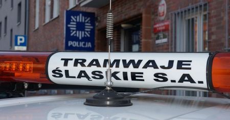 Śląskie. Kradł elementy sieci tramwajowej, zakłócał ruch. Wpadł za szóstym razem