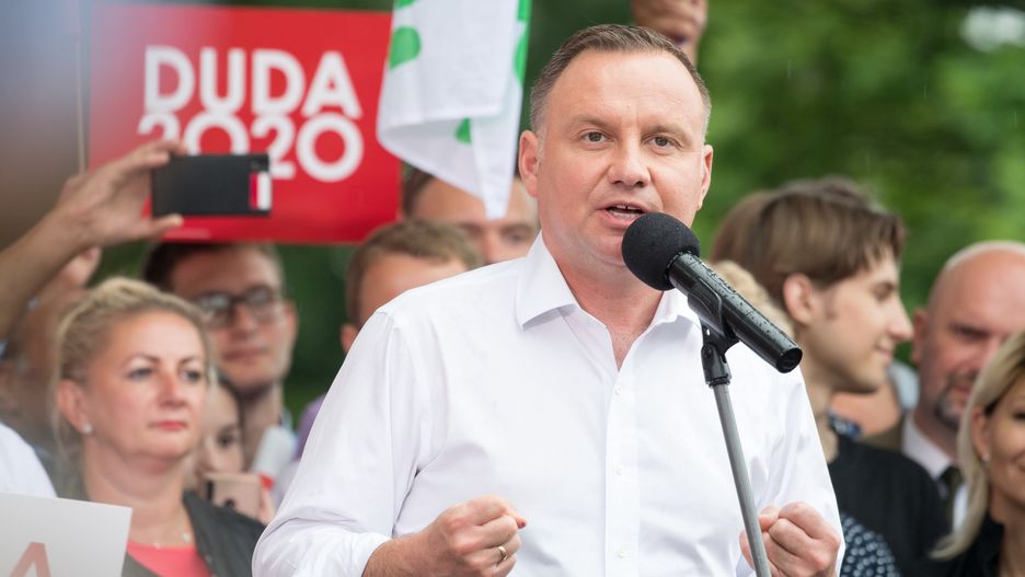 Wybory 2020. Zarzut za wulgarny okrzyk pod adresem prezydenta