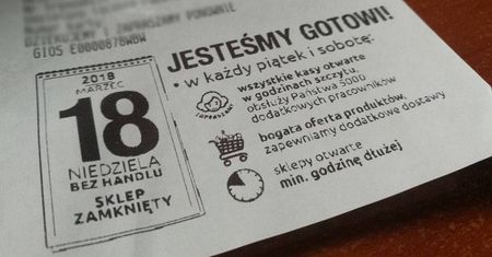 Zakaz handlu. W najbliższą niedzielę znowu nie zrobisz zakupów