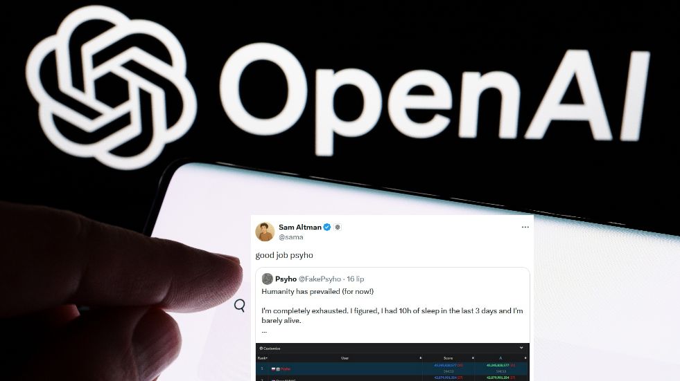 Sam Altman szef Open AI pogratulował polskiemu programiście Psyh