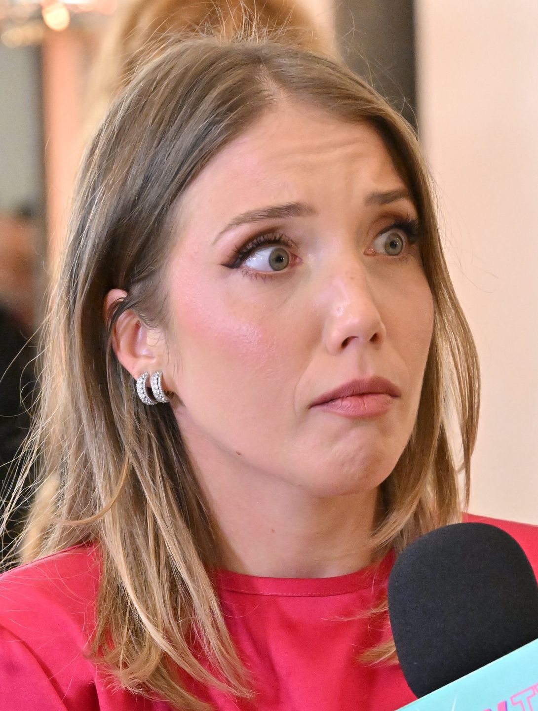 Ina Sobala z partnerem na premierze "Chopin, Chopin!"
