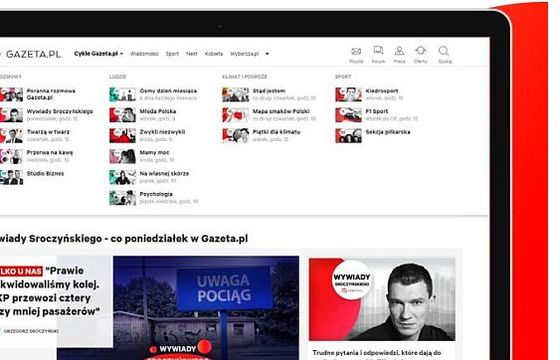 Na Gazeta.pl wraca 17 dziennikarskich formatów, teraz z łatwiejszym dostępem ze strony głównej
