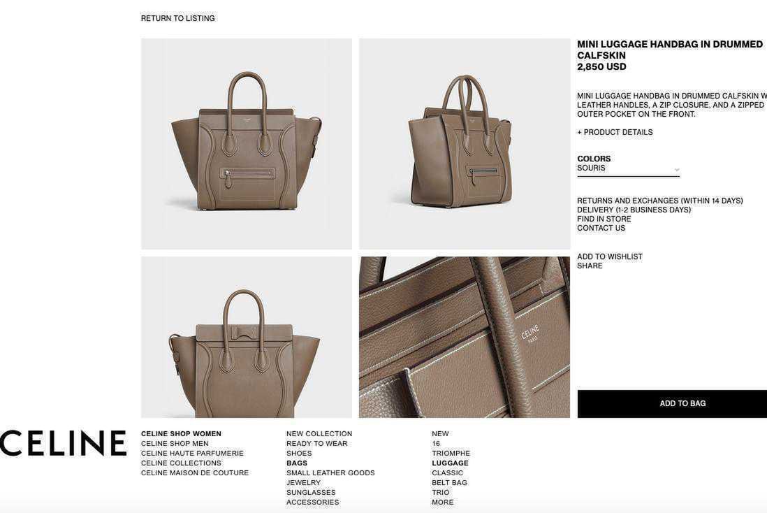 Celine – shopper bag