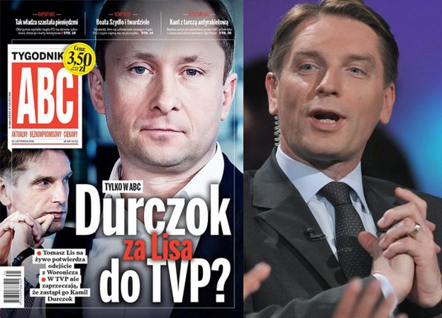 Tygodnik "ABC": "Durczok zastąpi Lisa w TVP?"