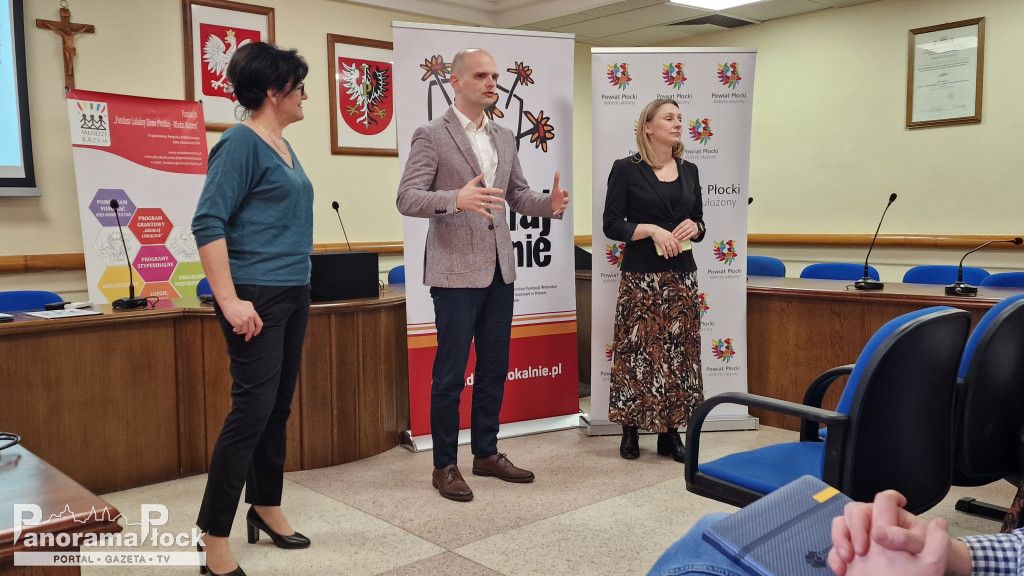Spotkanie warsztatowe w Starostwie Powiatowym w Płocku