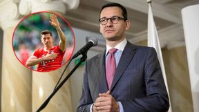 "To nie był brak szacunku". Premier Morawiecki o tym, co Lewandowski zrobił w Niemczech
