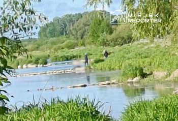 Zwłoki mężczyzny dryfowały w Bugu. Makabrycznego odkrycia dokonał wędkarz