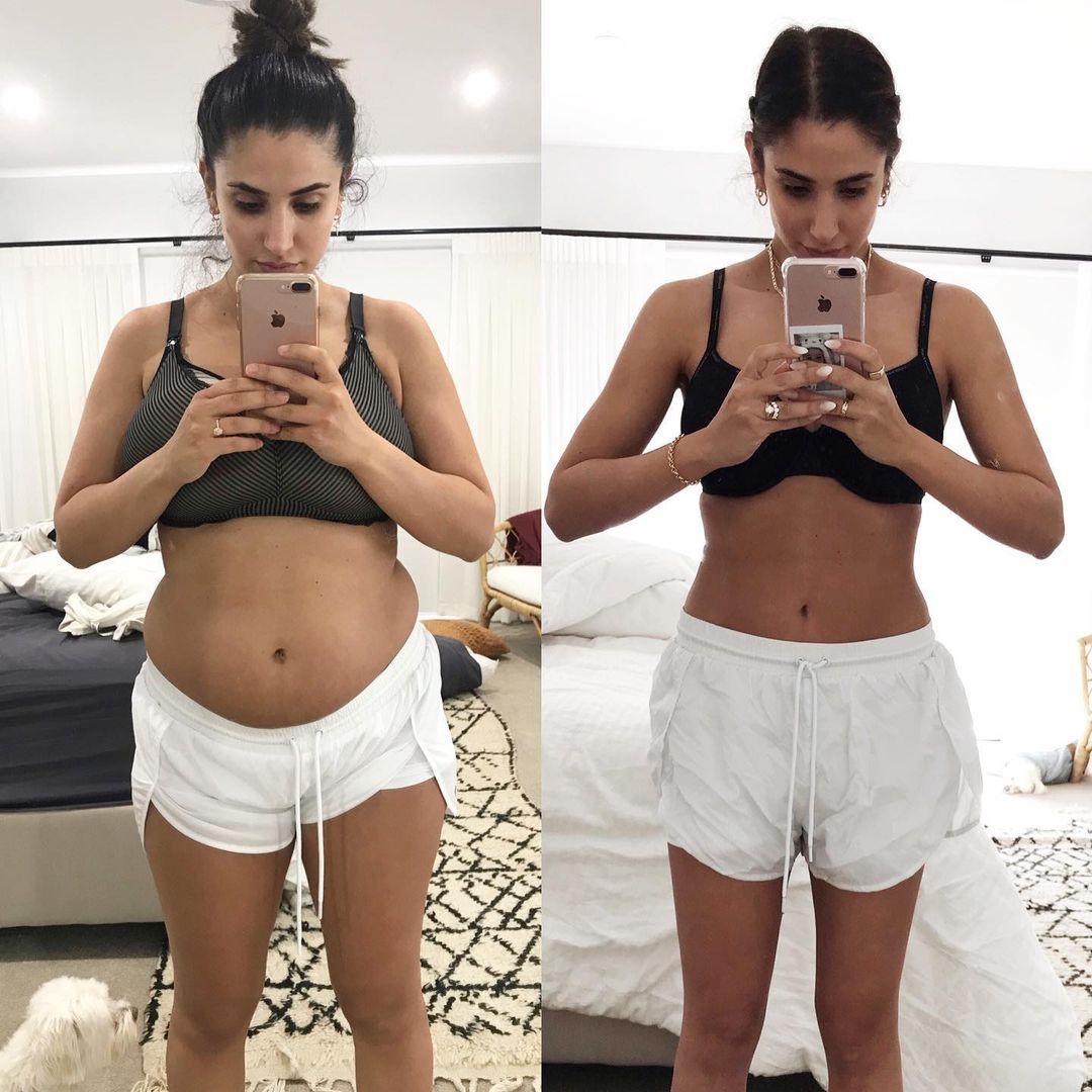 Thessy wspomniała też swoją metamorfozę po pierwszej ciąży
