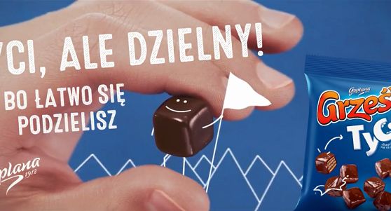 „Tyci, ale dzielny!” w kampanii wafelków Grześki Tyci (wideo)