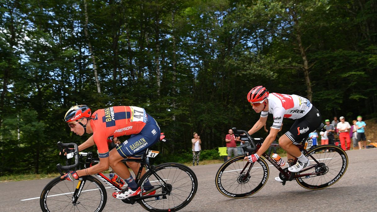 Zdjęcie okładkowe artykułu: Getty Images / Justin Setterfield / Na zdjęciu od lewej Dylan Teuns, triumfator 6. etapu TdF i nowy lider wyścigu Giulio Ciccone