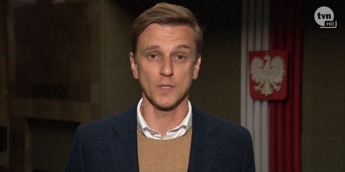 Reporter "Faktów" Jacek Tacik 