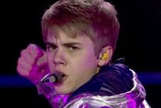 Justin Bieber na scenie