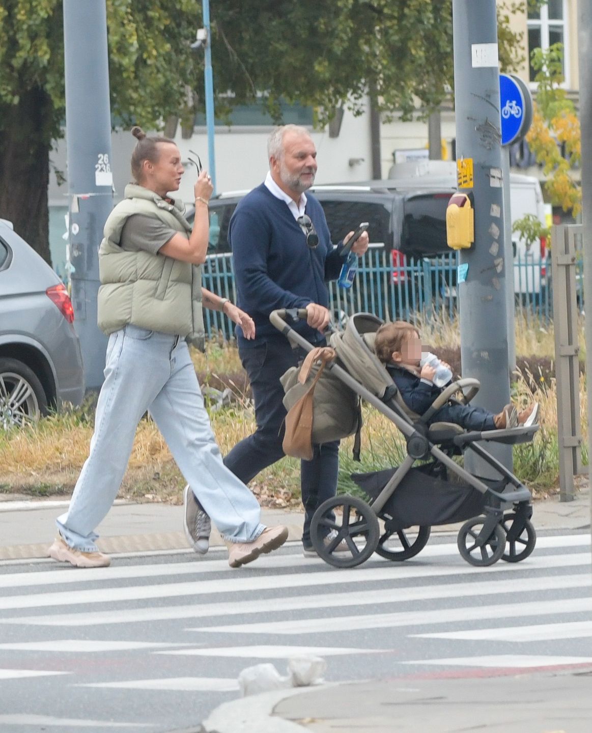 Katarzyna Sokołowska z rodziną
