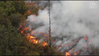 Lawa na Hawajach płynie szerszym strumieniem