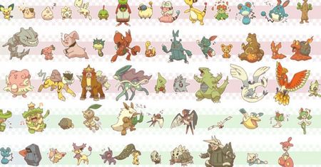 646 pokemonów zebranych w jednym miejscu