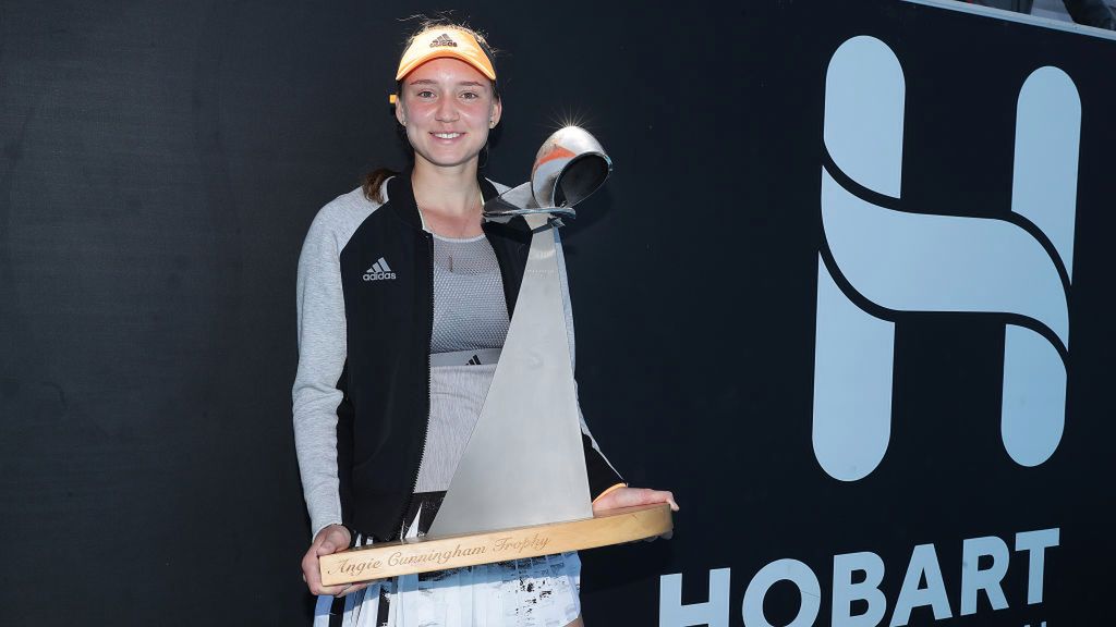 Jelena Rybakina, mistrzyni Hobart International 2020