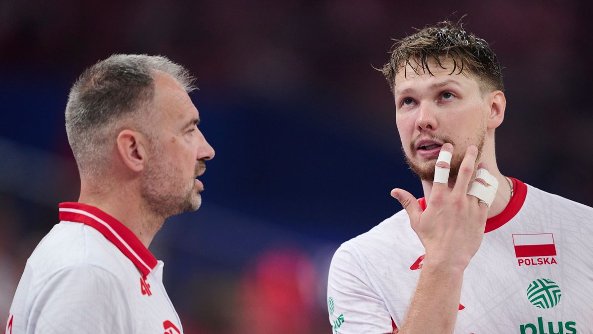 PAP / Adam Warżawa / Na zdjęciu: Nikola Grbić i Jakub Kochanowski