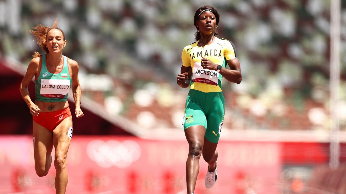 Shericka Jackson (Jamajka) sensacyjnie odpada w eliminacjach na 200 m