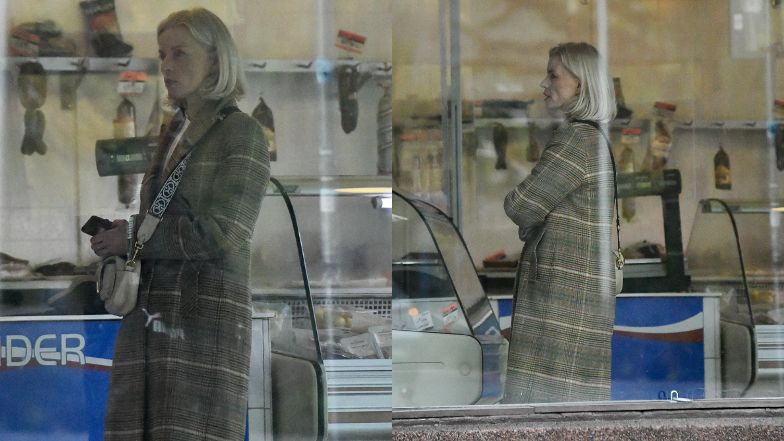 Małgorzata Foremniak parkuje na zakazie i pędzi na zakupy