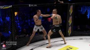 Brutalny nokaut! Polak kapitalnie zadebiutował w KSW