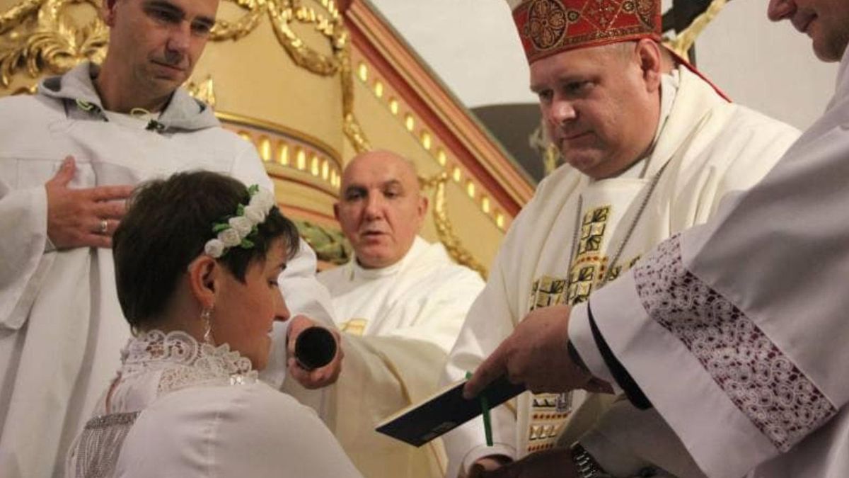 Ceremonia przystąpienia do grona dziewic konsekrowanych