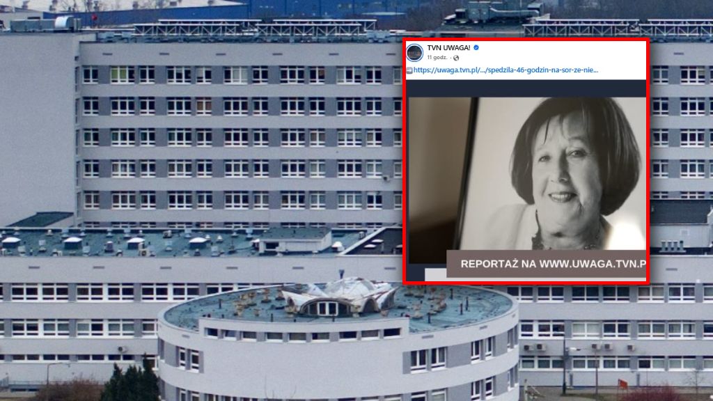 Syn zmarłej kobiety obwinia szpital o śmierć matki