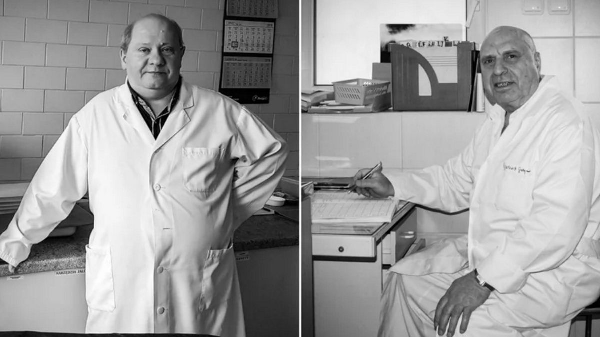 Dr Karol Richert i dr Michel Tarch