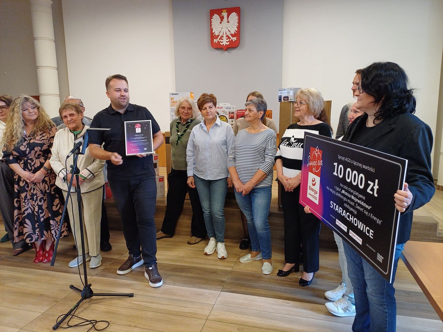 Starachowice laureatem w plebiscycie miast &#34;Świeć się z Energą&#34;. Za nami uroczyste przekazanie nagród.